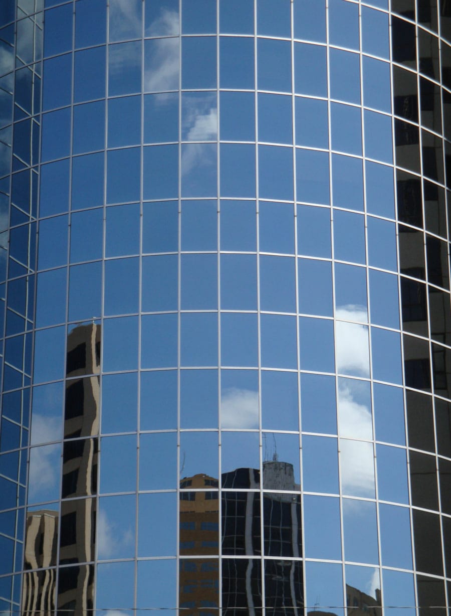 Office Entry Glass Door Shatter Security Shield Film